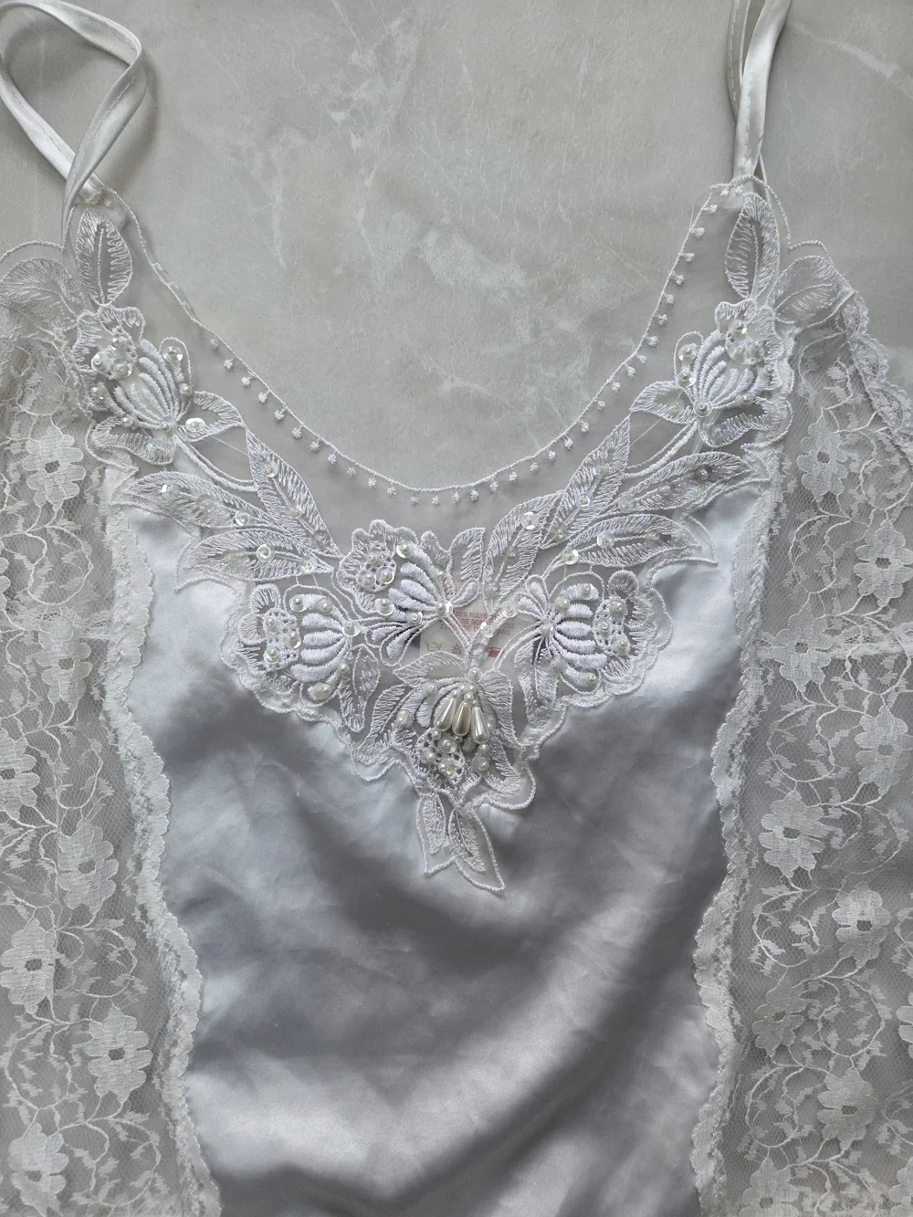 Jessica White Lace Camisole Top - Picture 2 of 4